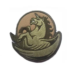 Parche bordado unicornio Pegaso – Brazalete morale velcro