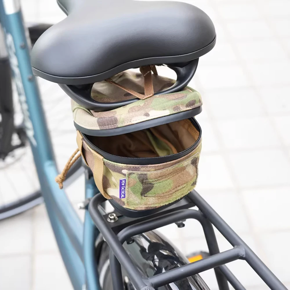 Vista trasera del cojín con bolsas PEW TACTICAL