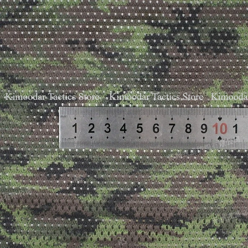 Tela malla táctica camuflaje digital selva, secado rápido transpirable - imagen 3