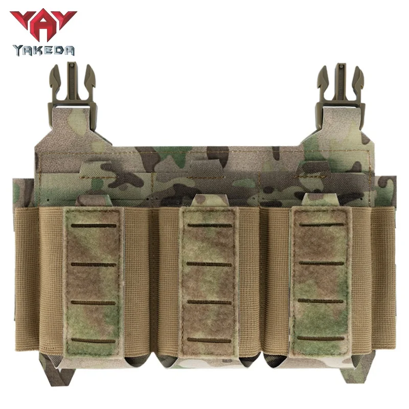 Panel frontal táctico triple elástico mate antiinfrarrojos - imagen 3
