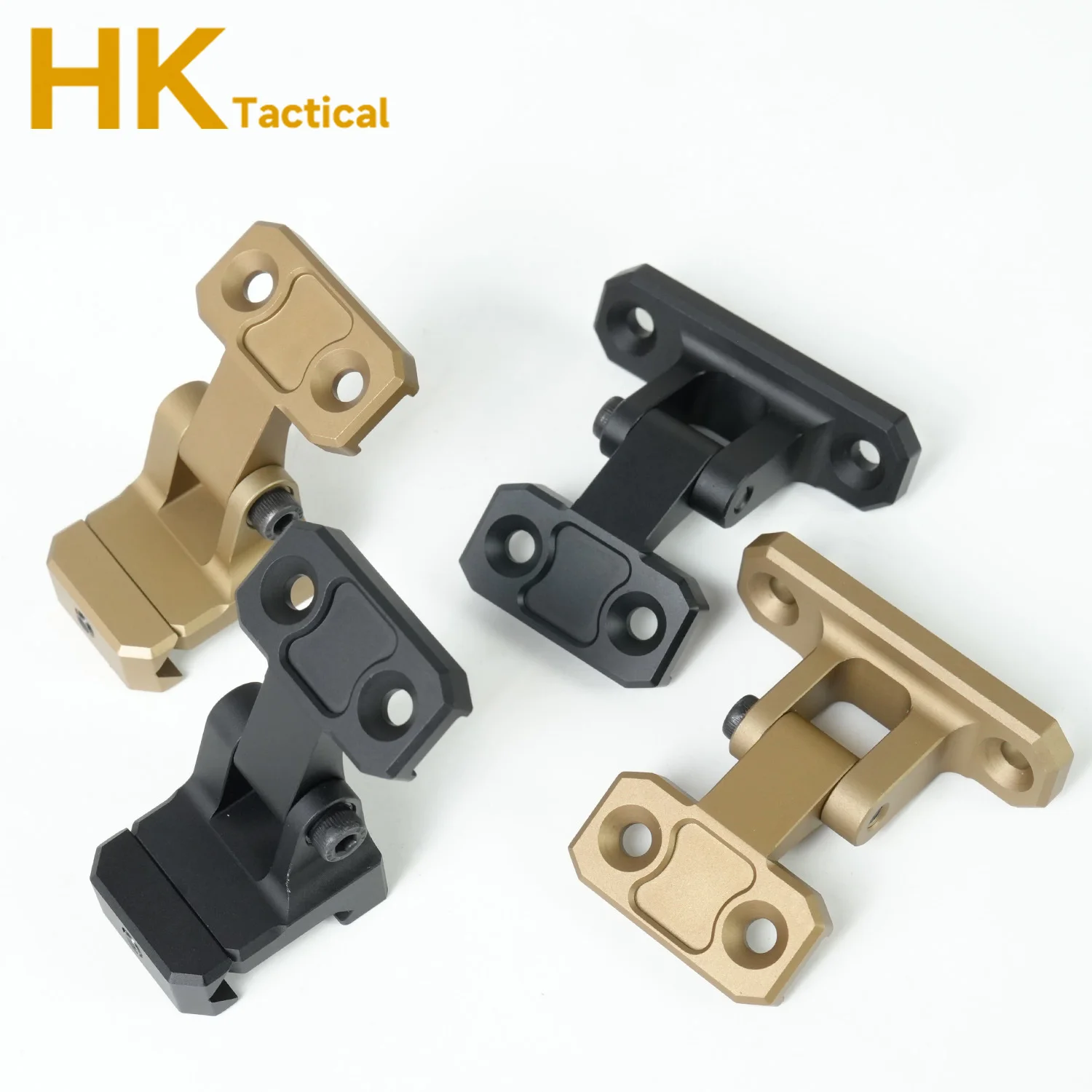 Soporte táctico abatible linterna PLH-V2 riel Picatinny MLOK - imagen 4