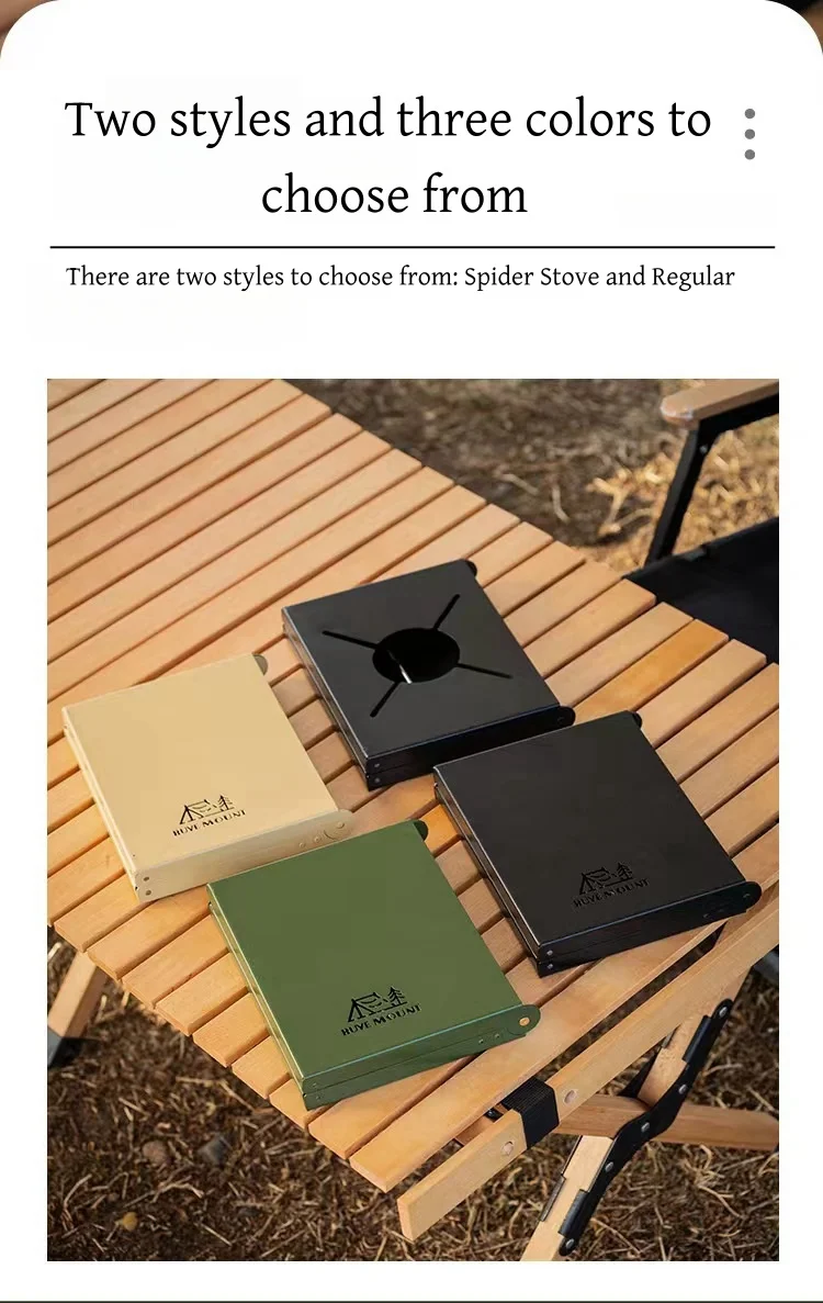 Mesa plegable para acampada: lista para recoger