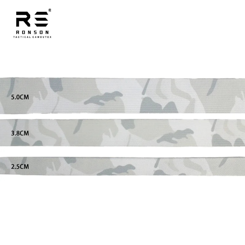 MC Alpine cinta de poliéster táctica camuflaje blanco nieve - imagen 2