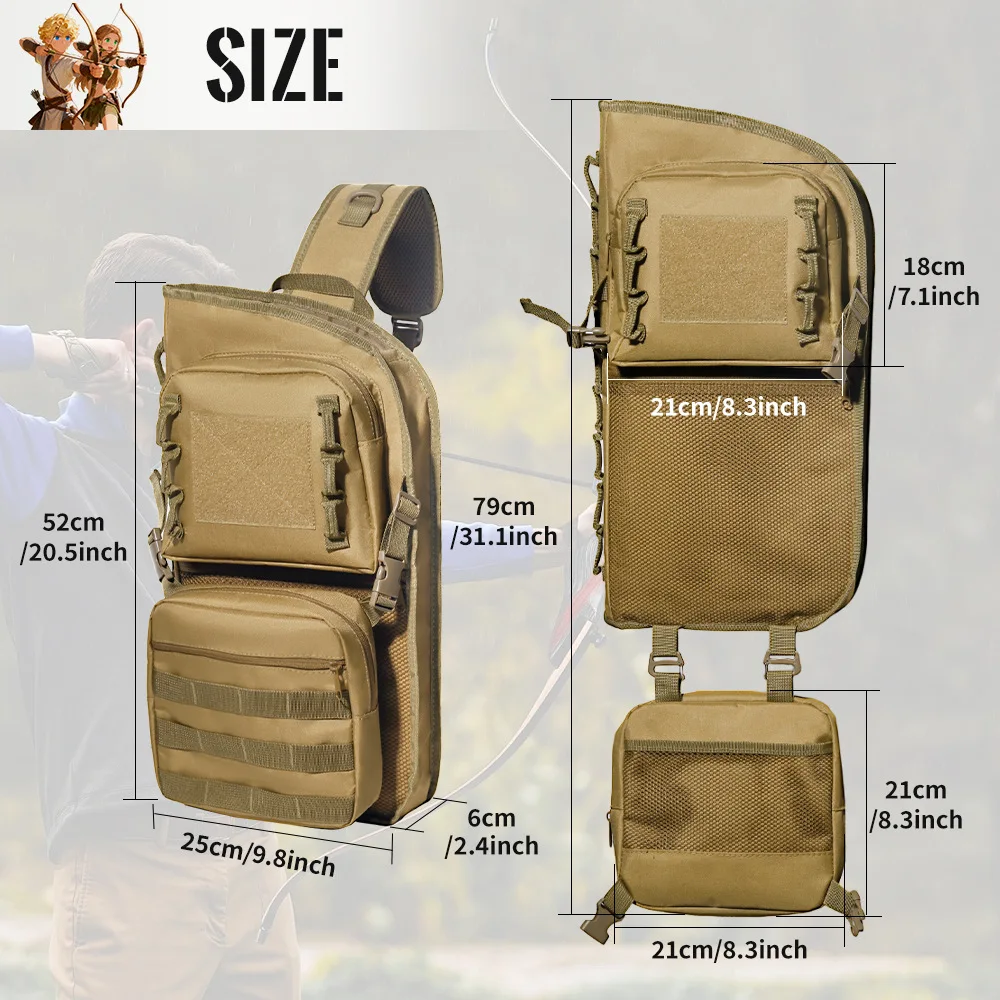 Bolsa táctica plegable impermeable para equipo de tiro y caza - imagen 3