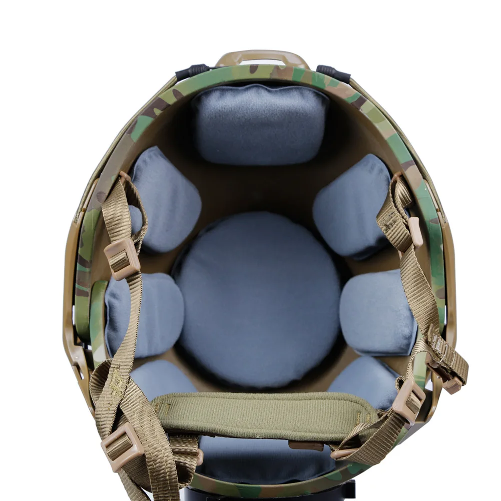 Casco Airsoft táctico ABS reforzado – Protección para paintball y airsoft