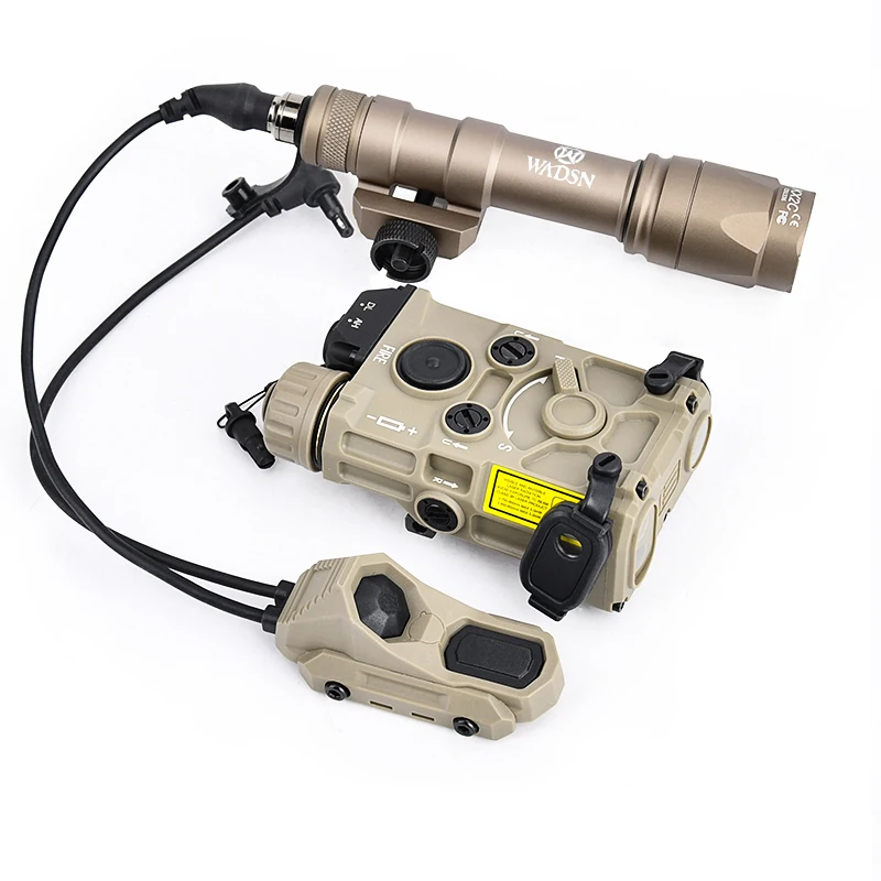 WADSN Linterna táctica con mira láser OGL e interruptor dual AXON - imagen 3