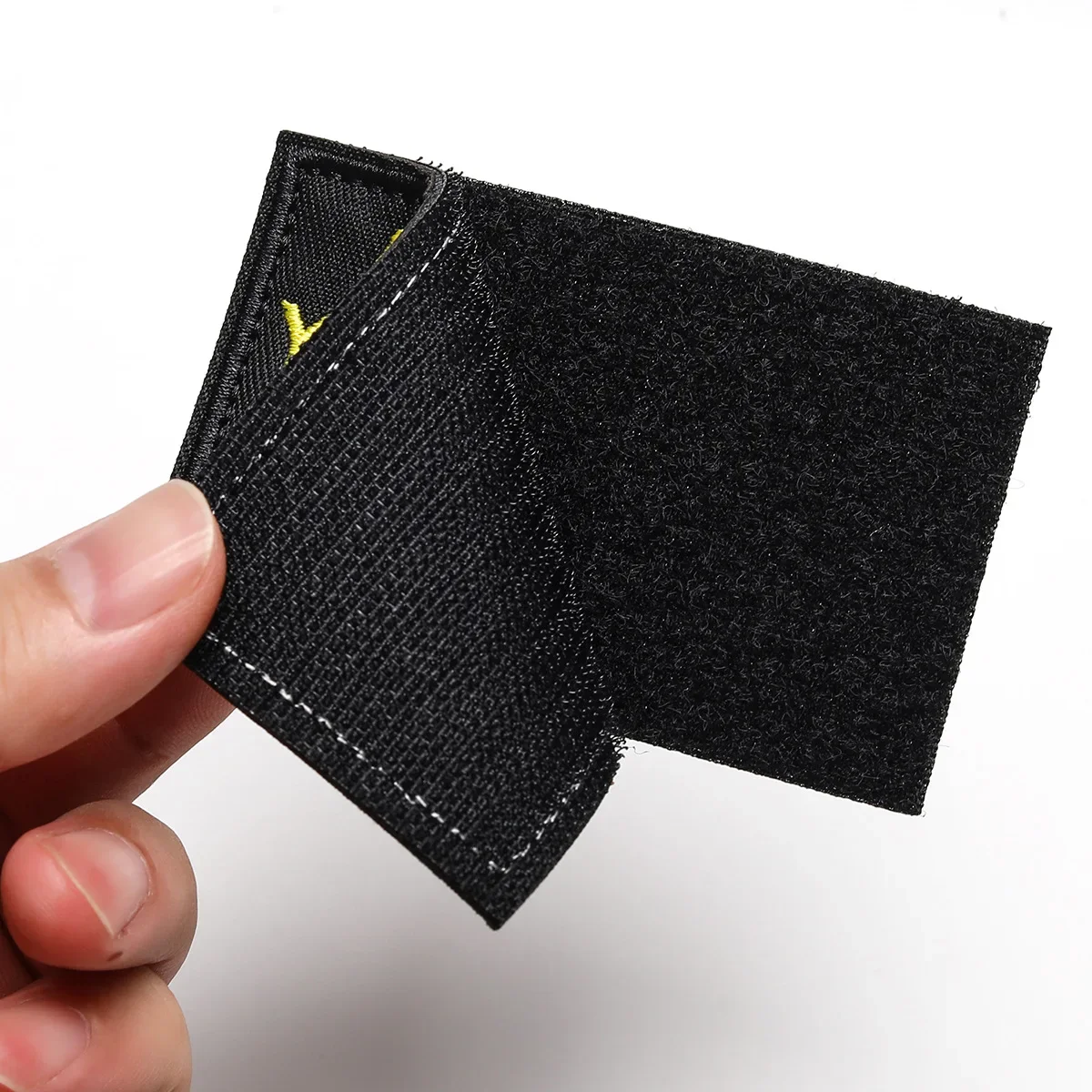Parche velcro bordado sarcasmo para chaqueta táctica y mochila - imagen 3