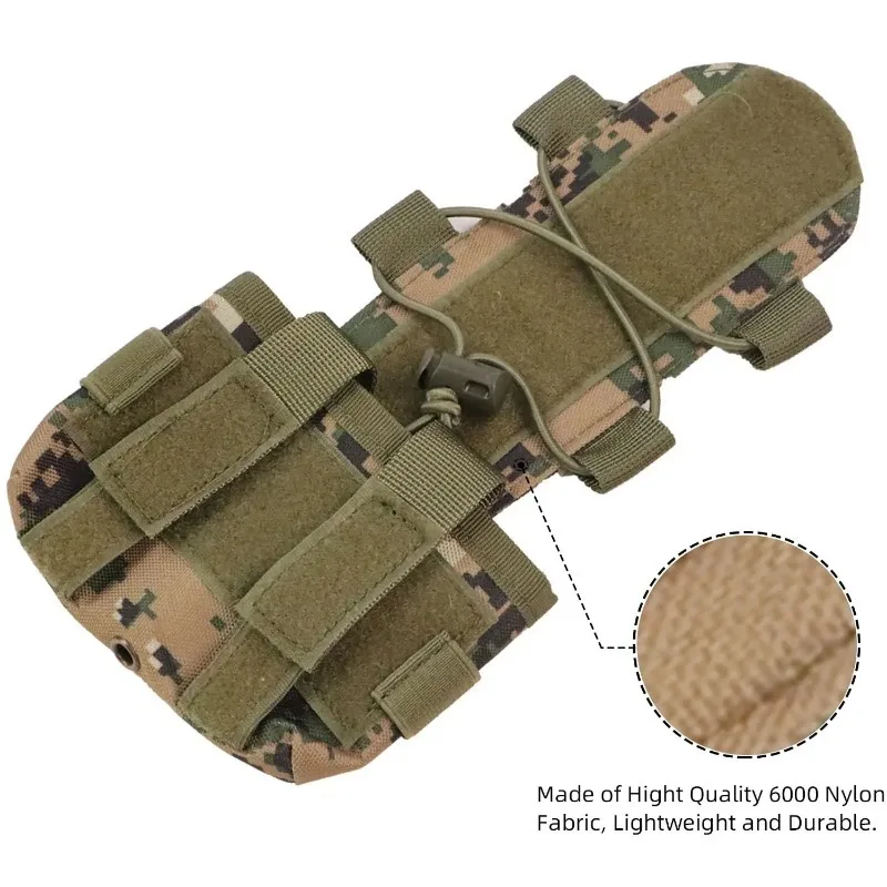 MK1 Bolsa batería contrapeso casco táctico NVG MOLLE