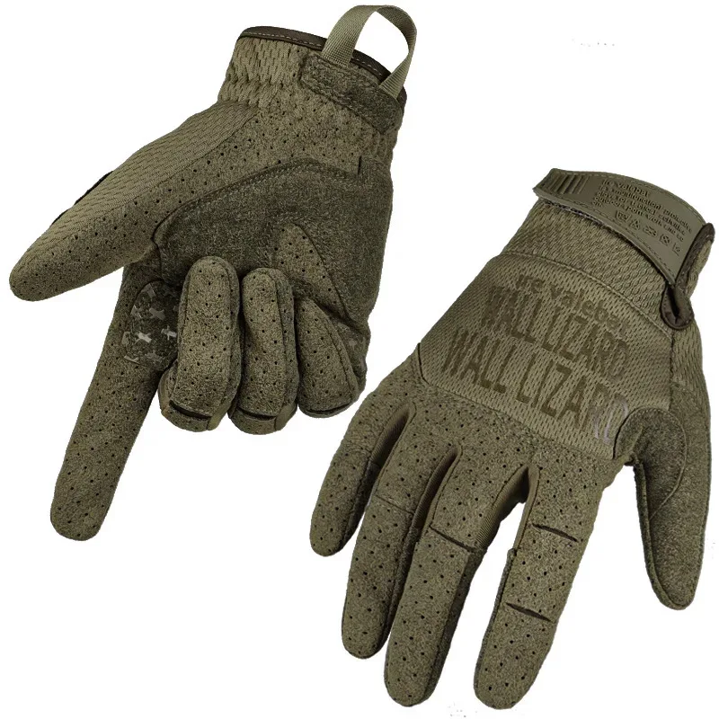 Guantes tácticos camuflaje pantalla táctil antideslizantes