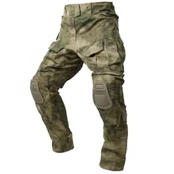 Pantalones tácticos cargo ripstop camuflaje combate