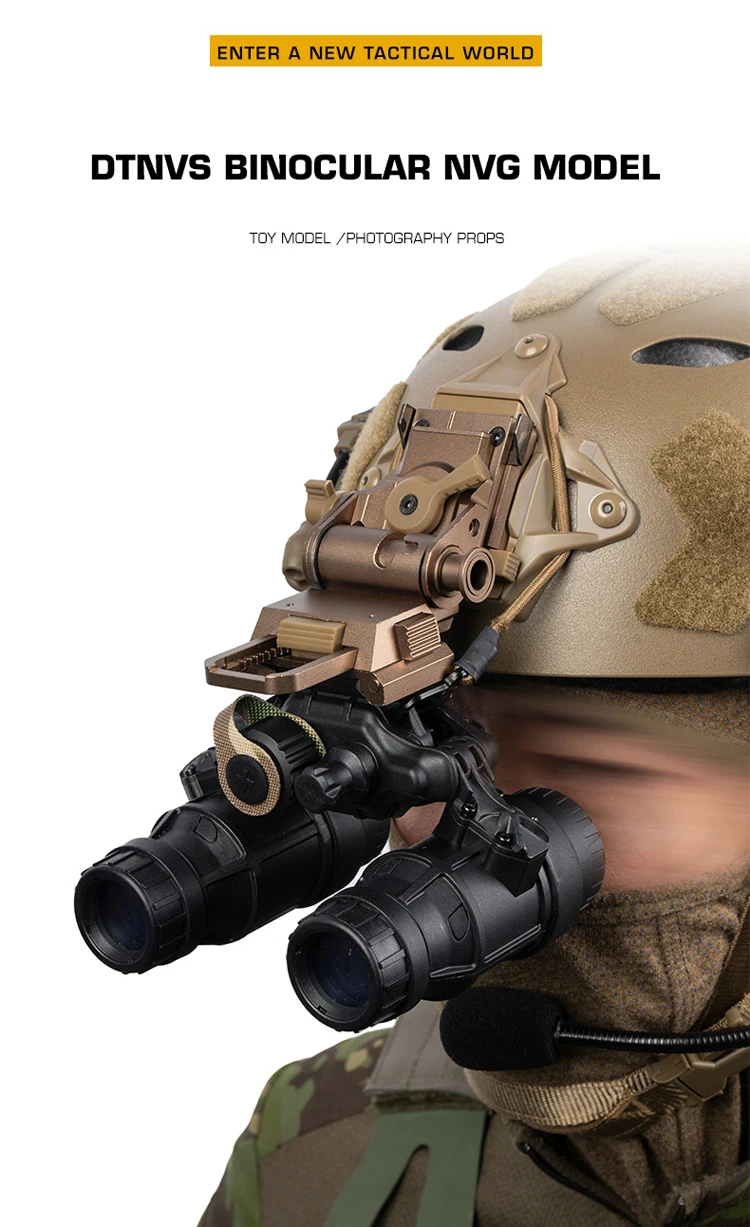 Dispositivo de visión nocturna binocular DTNVS, uso táctico