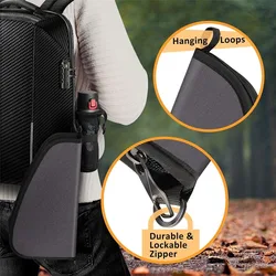Bolsa táctica para pistola acolchada con funda protectora