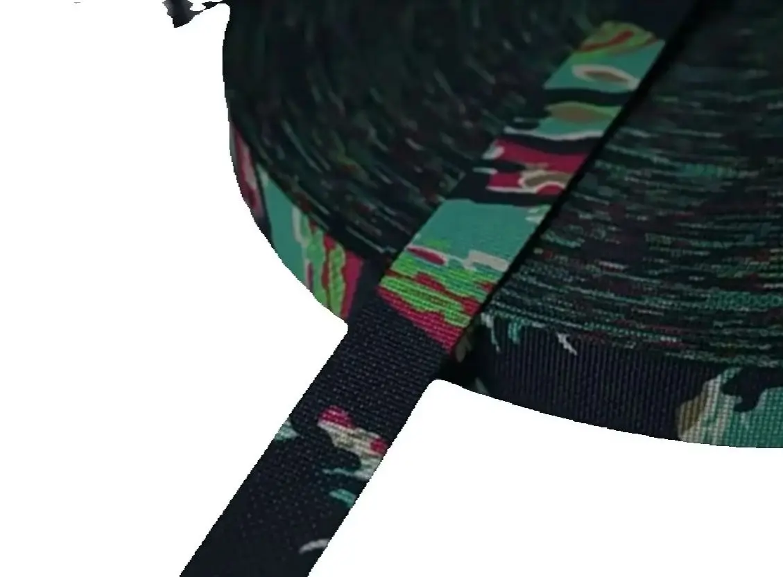 Cinta MOLLE de camuflaje tigre para mochila y chaleco táctico - imagen 3