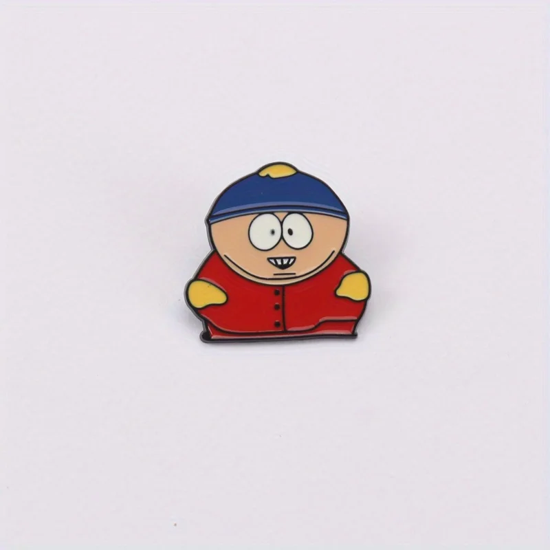Pin metálico South Park de aleación – Insignia para coleccionar