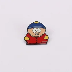 Pin metálico South Park de aleación – Insignia para coleccionar