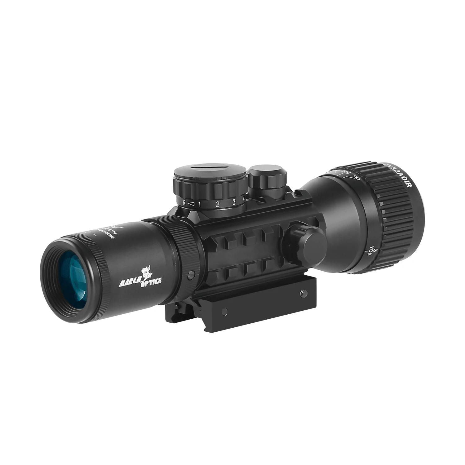 MARCH Mira telescópica AOIR para airsoft, caza y precisión - imagen 5