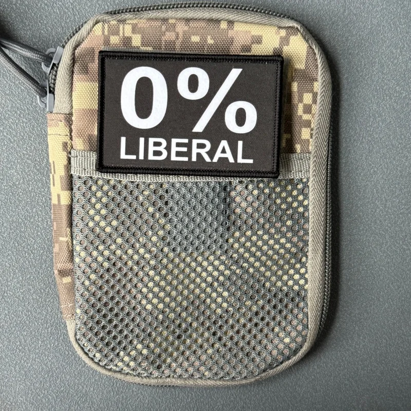 Parche táctico insignia bordada moral con velcro gancho y bucle - imagen 2