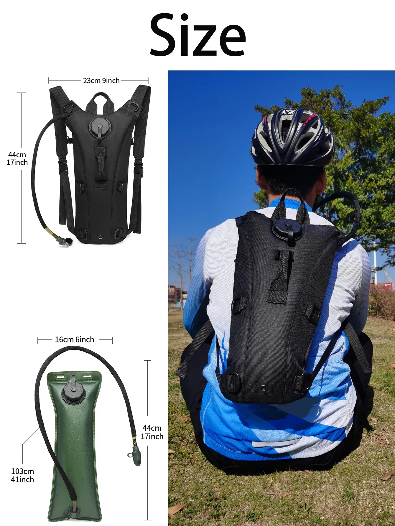 Bolsa impermeable para hidratación en movimiento