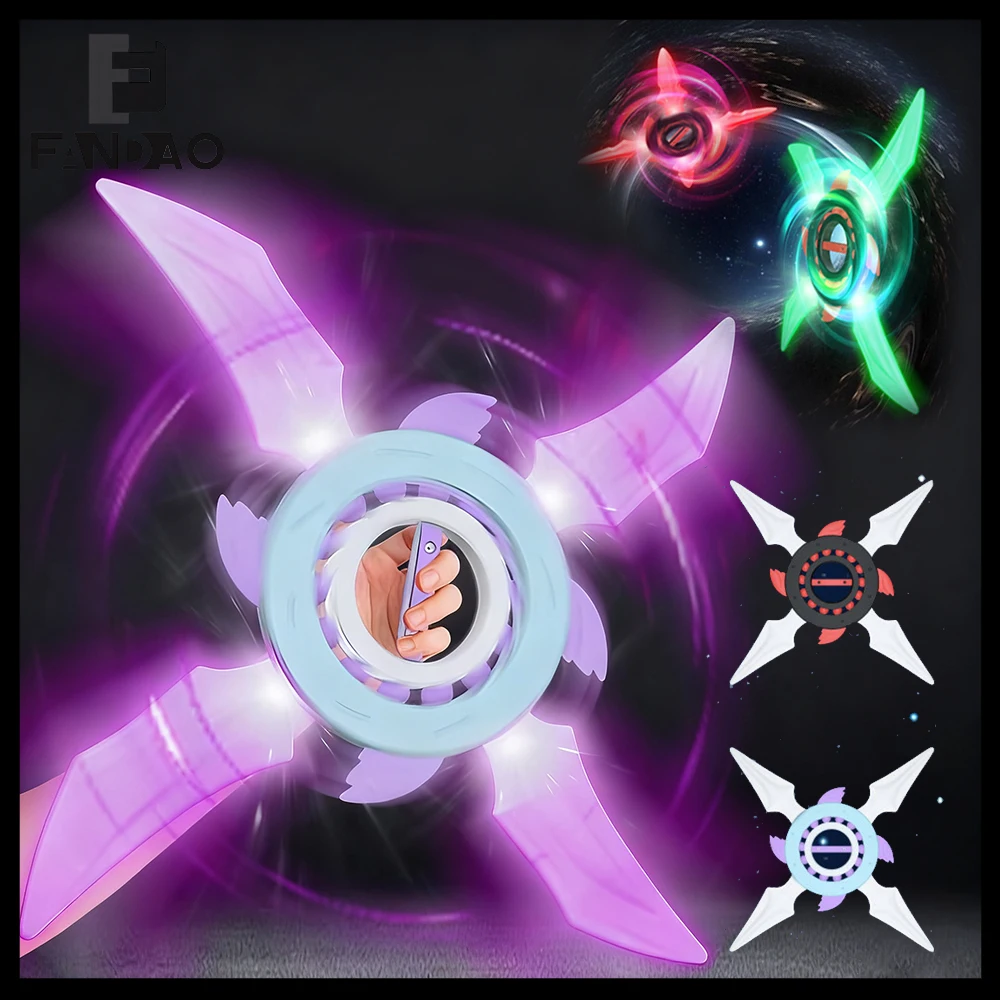 Sable láser LED giratorio con efectos multicolor para cosplay - imagen 5