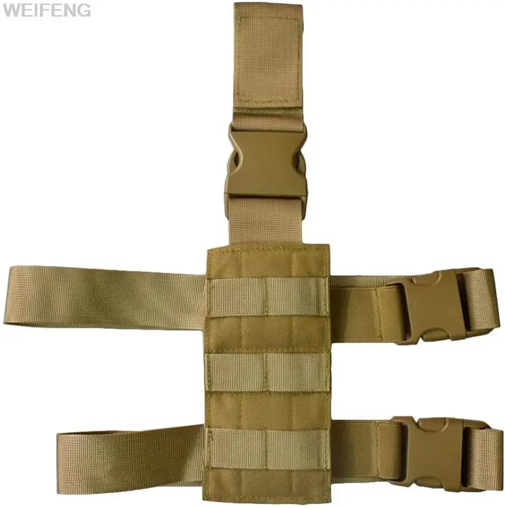 Funda muslo táctica Molle para pistola con correas ajustables - imagen 2