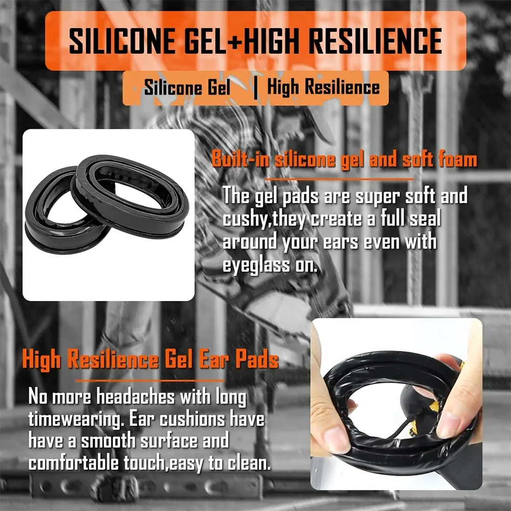 Peltor 3M – Almohadillas gel sílica orejeras protectoras - imagen 2