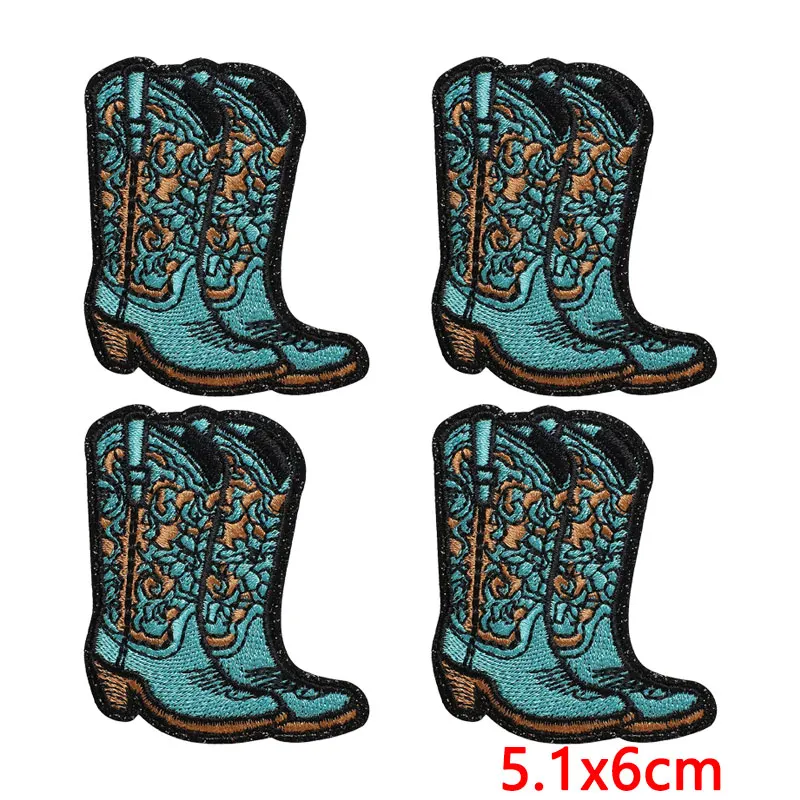 Parches termoadhesivos vaquero del oeste – sombrero y botas DIY - imagen 4