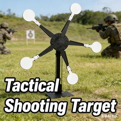 Objetivo giratorio automático para entrenamiento airsoft y paintball