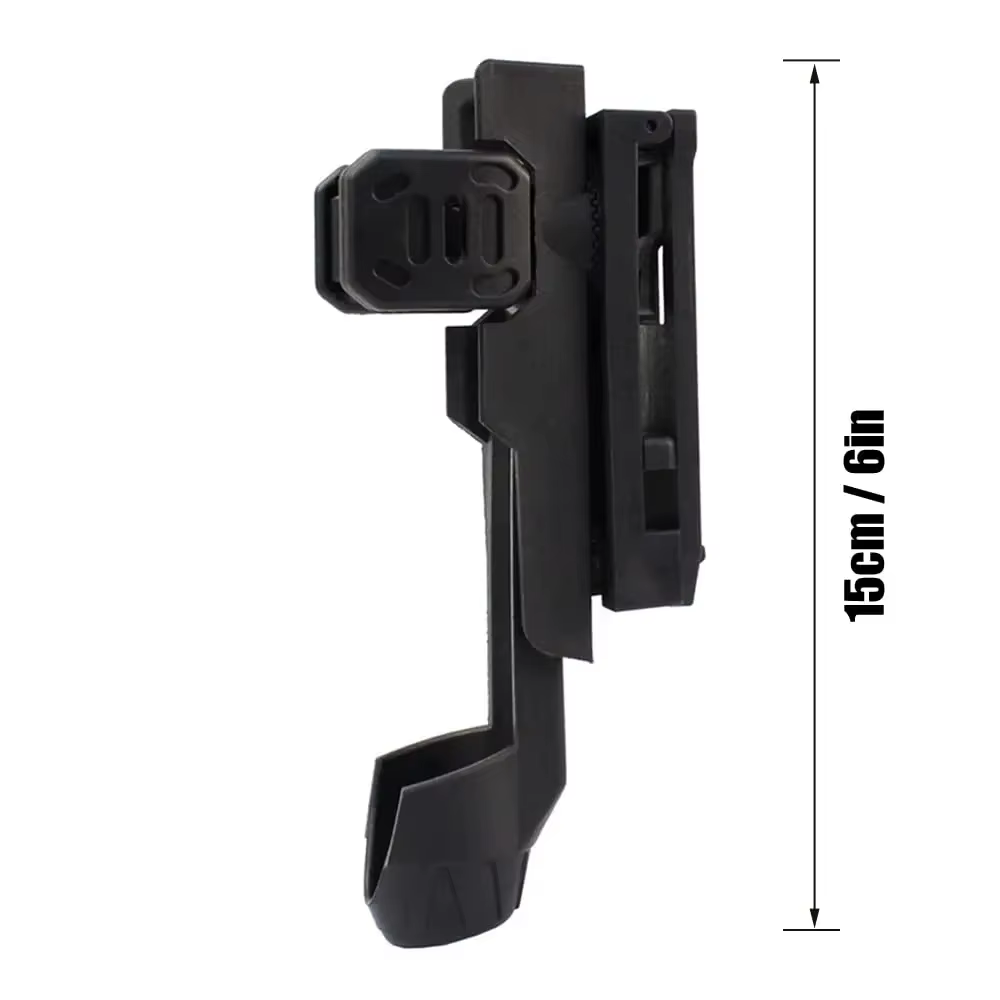 Funda MOLLE giratoria para bastón telescópico de cinturón - imagen 4