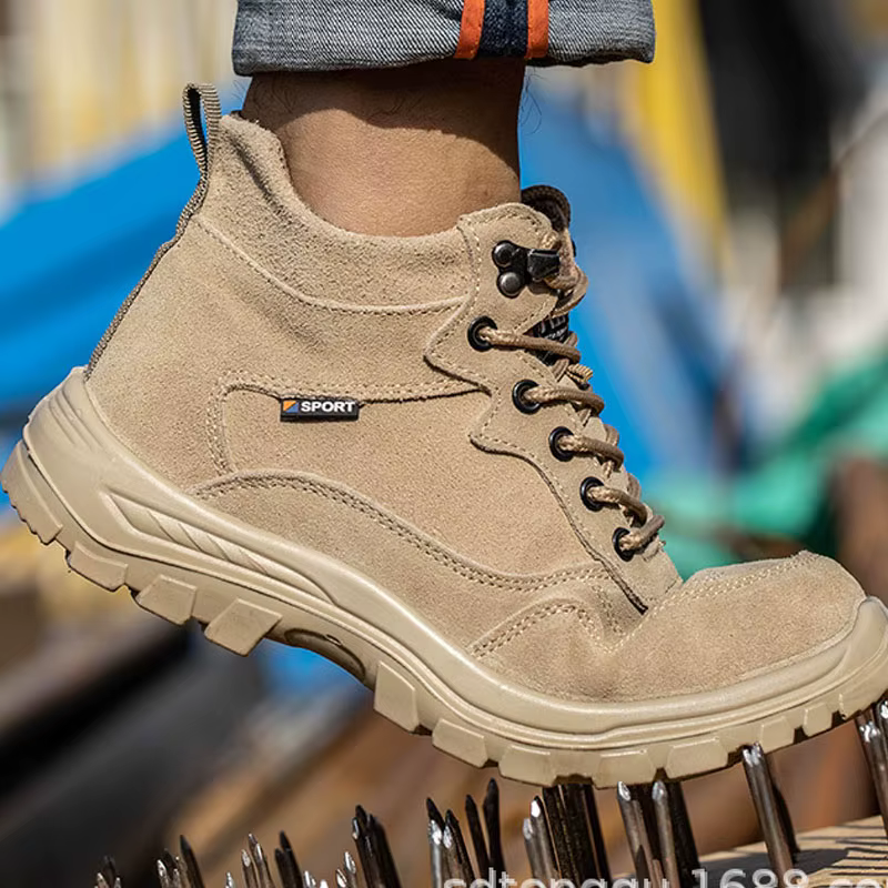 Botas de seguridad hombre puntera acero ligeras transpirables - imagen 2