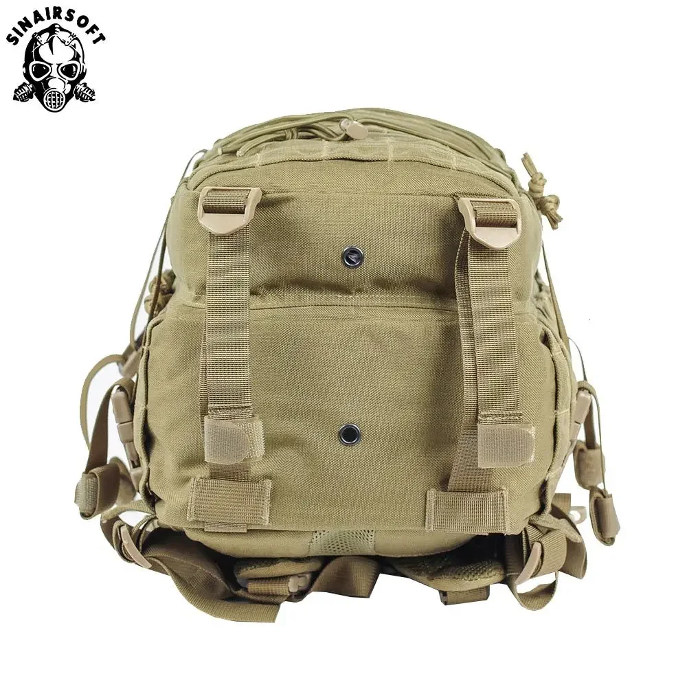 Mochila MOLLE táctica 30L nailon 1000D resistente agua - imagen 3