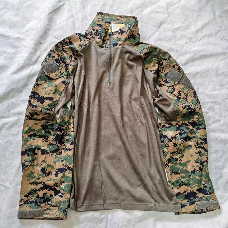 Camiseta Táctica Camuflaje AOR1 AOR2 MCAD G3 – Nylon Algodón Entrenamiento Militar - imagen 2