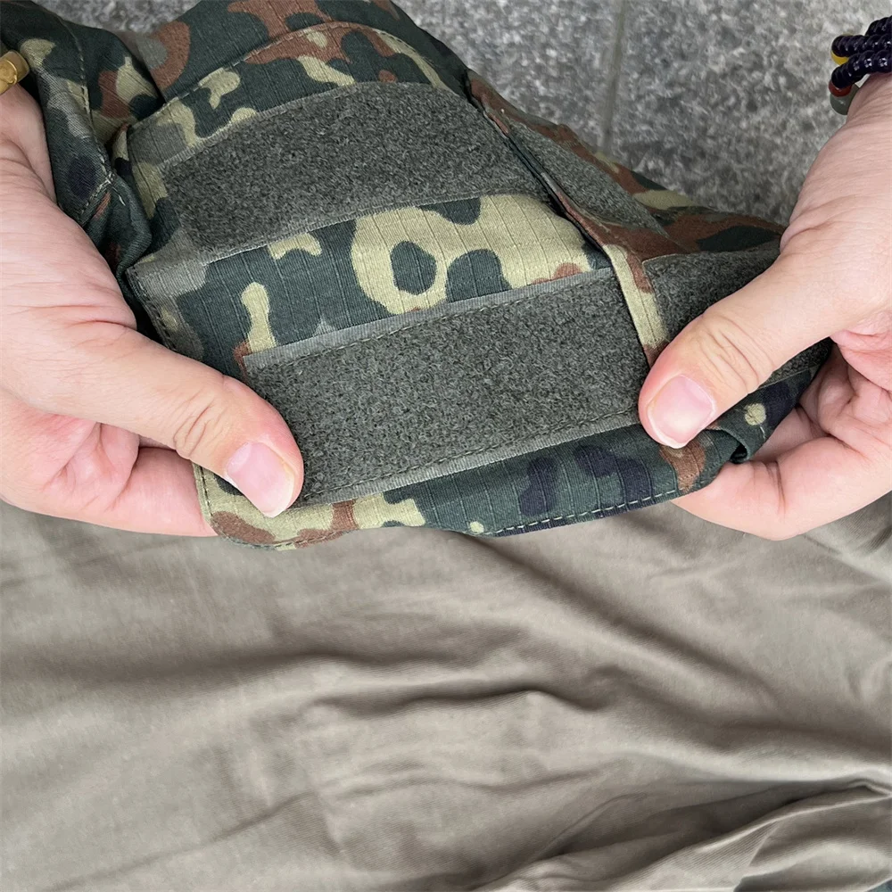 Ejemplo de la prenda en camuflaje