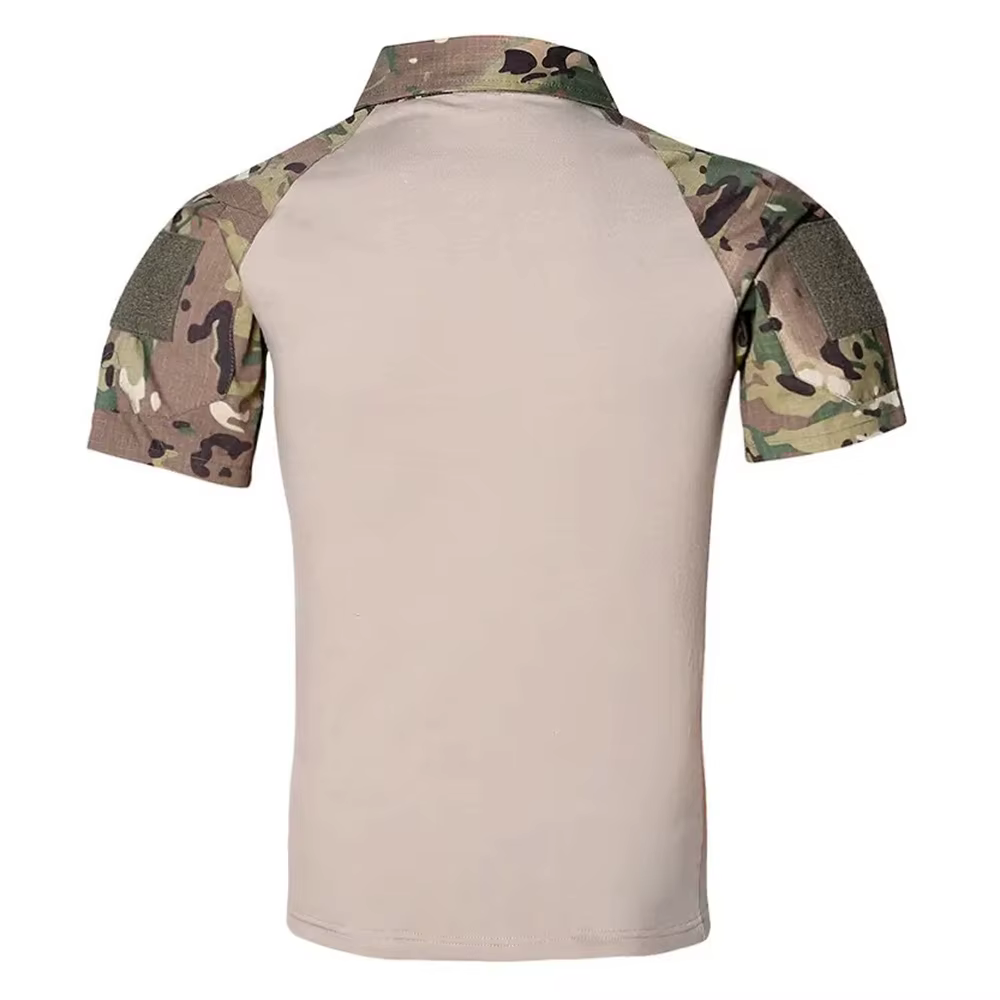 Camiseta táctica manga corta secado rápido – Caza y senderismo - imagen 2