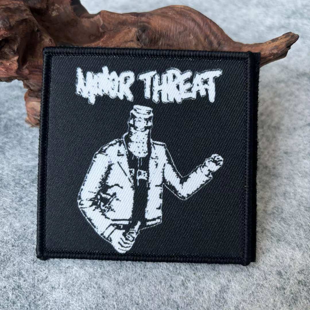 Parche táctico impreso amenaza menor – Brazalete MOLLE con velcro - imagen 3