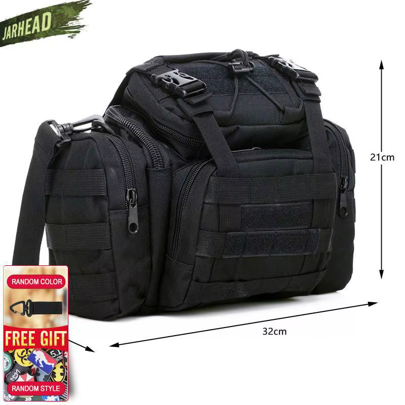 Riñonera táctica de camuflaje para cámara con bolsillos MOLLE - imagen 5