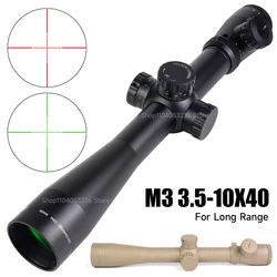 Mira telescópica LEUPOLD M3 táctica retícula cruz roja/verde