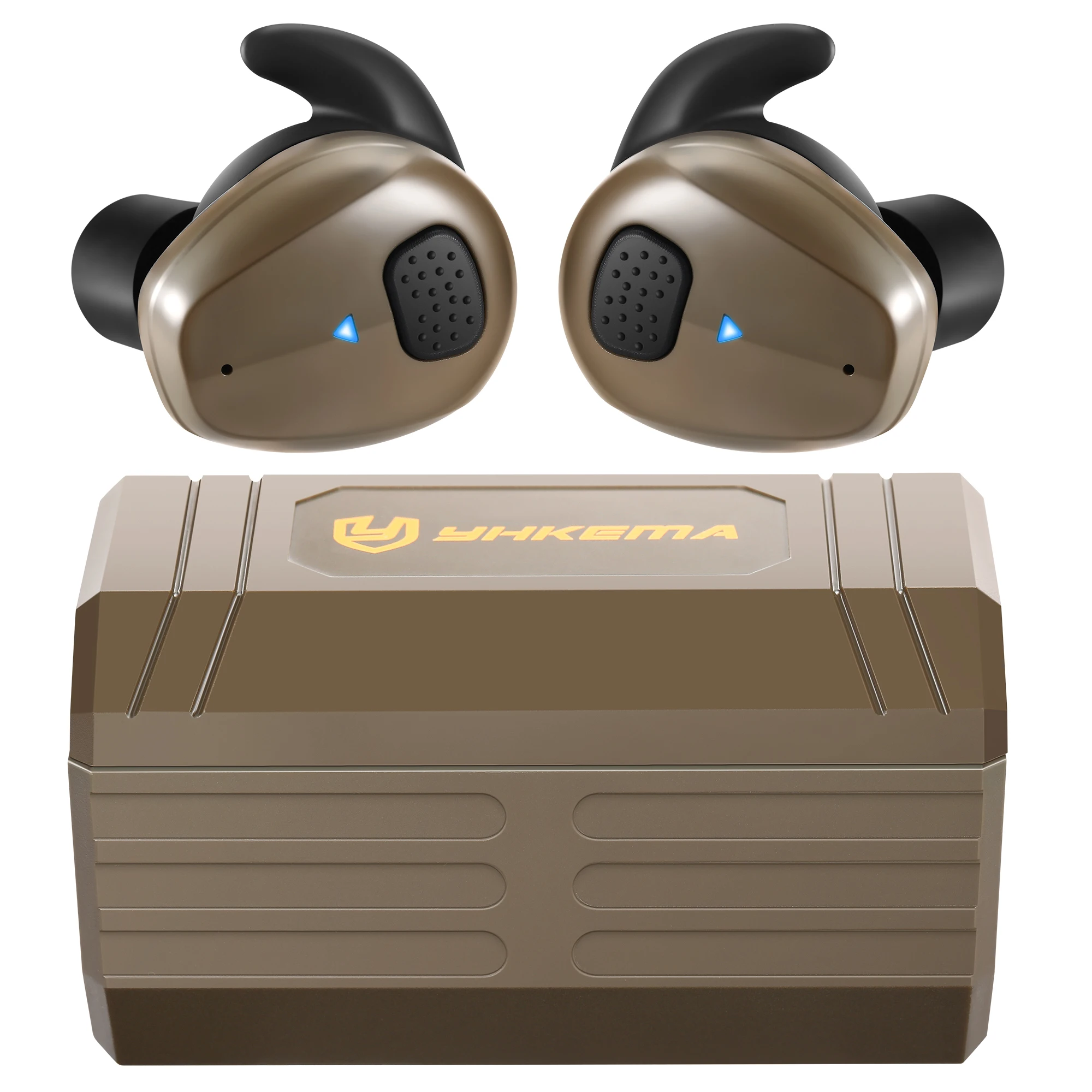 Tapones electrónicos con estuche de carga