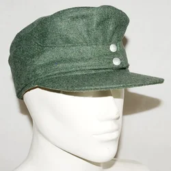Gorra militar M43 Panzer de lana para recreación alemana clásica