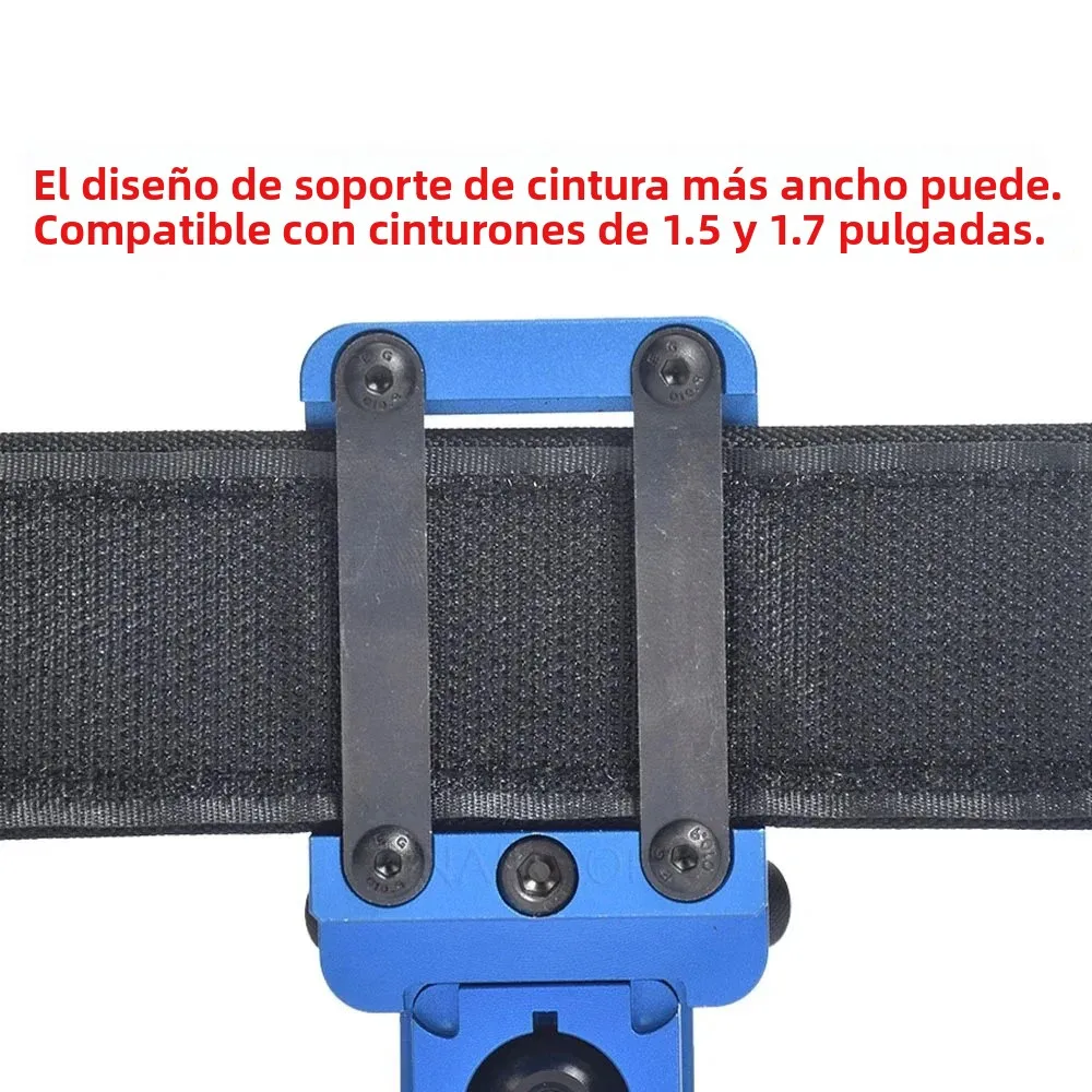 SINAIRSOFT bloque inserción aluminio para funda pistola derecha - imagen 4