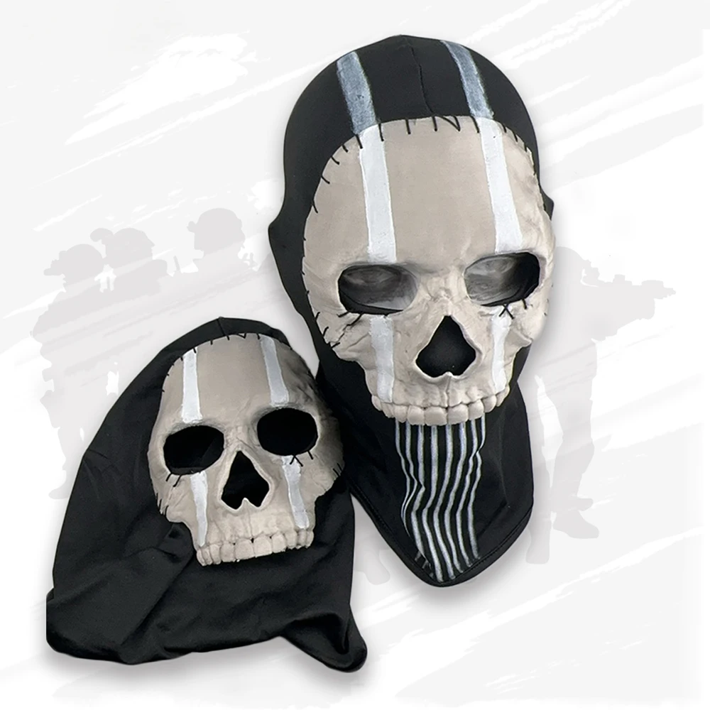 Casco táctico Ghost Raid Nocturno con auriculares y calavera - imagen 3