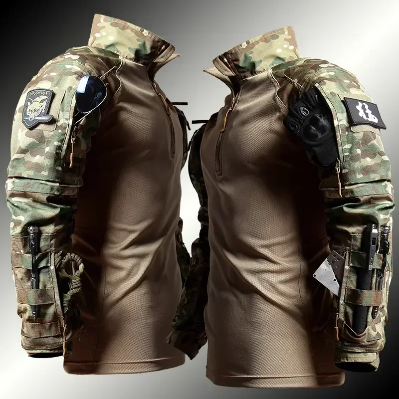 Milit Uniforme Táctico Camuflaje Exterior – Airsoft Combat - imagen 4