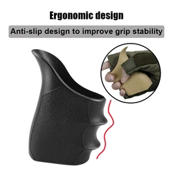 Funda táctica pistola Glock de goma antideslizante protectora