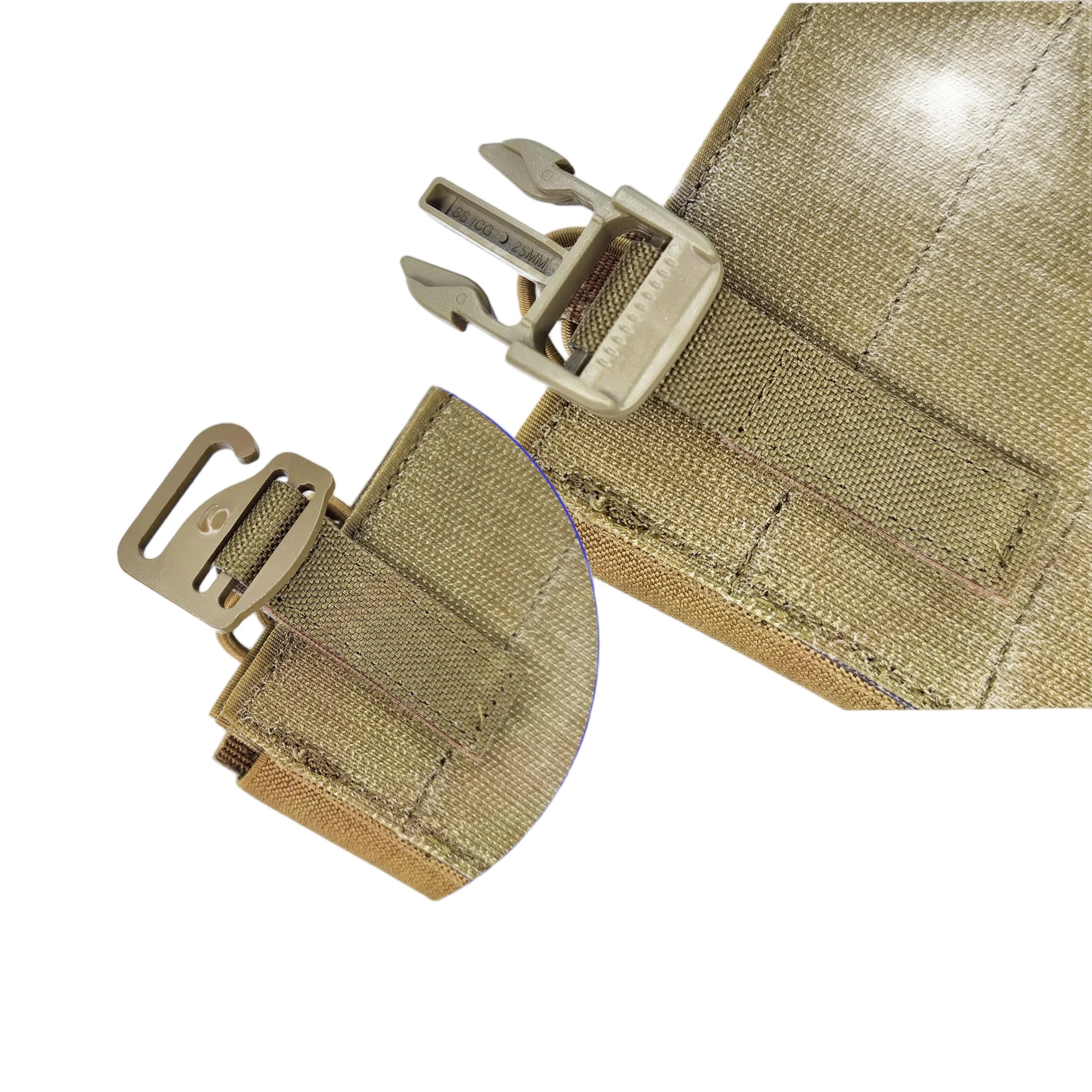 Chaleco táctico outdoor con panel frontal triple y bolsillo canguro - imagen 5