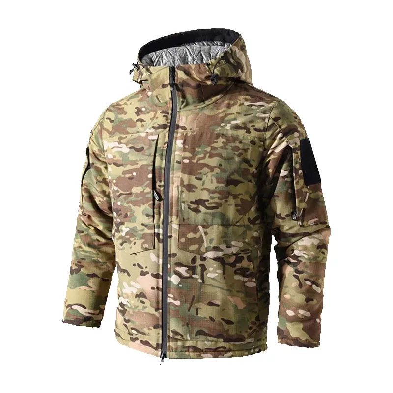 M65 Parka táctica camuflaje térmico reflectante impermeable acolchada - imagen 2