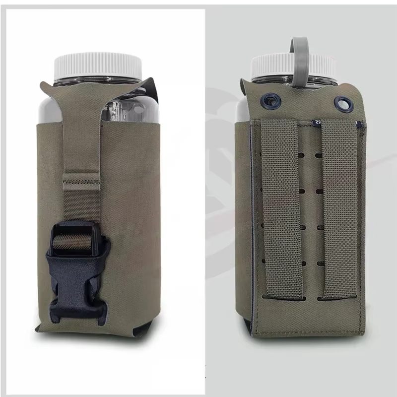 Bolsa táctica MOLLE portabotella estilo SS para agua - imagen 3