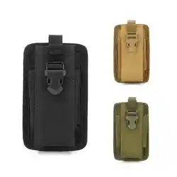 Bolsa táctica Molle para radio walkie talkie y intercomunicador caza