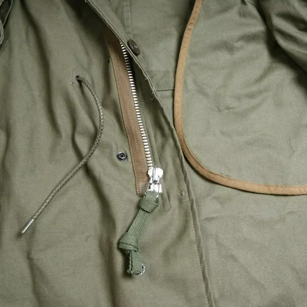 M51 Cazadora Cola de Pez Verde Militar Segunda Guerra Mundial Hombre - imagen 3