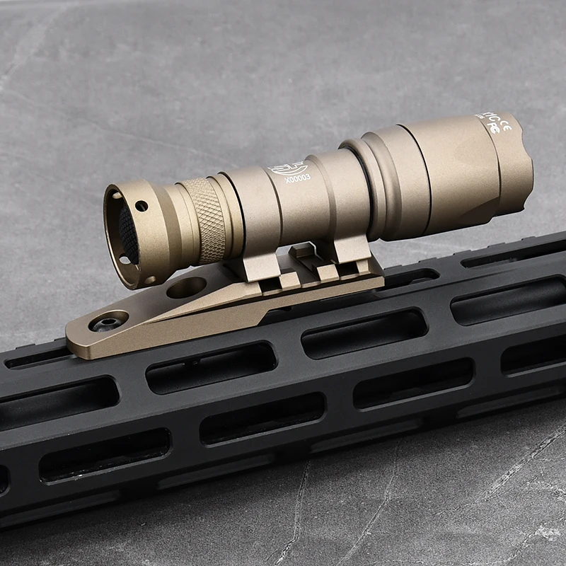 CS Jachtuitrusting soporte linterna táctica base metálica Keymod/M-LOK - imagen 4