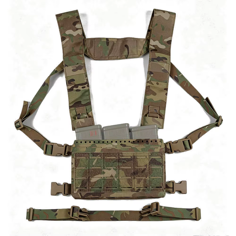Chaleco táctico MK5 Micro Fight Chassis MKV MOLLE ajustable cargadores