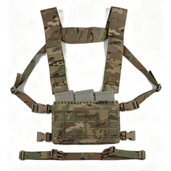 Chaleco táctico MK5 Micro Fight Chassis MKV MOLLE ajustable cargadores